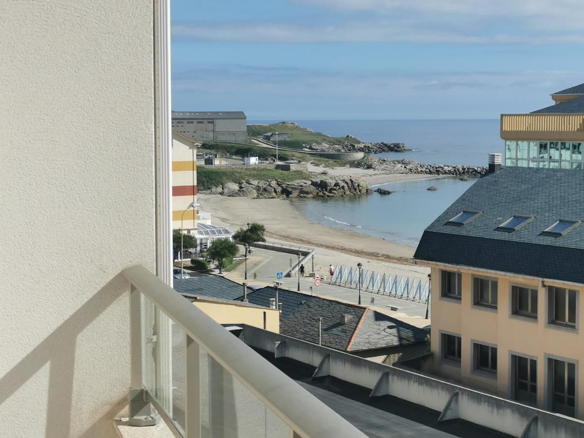 Burela-Ensenada-Playa Apartment Bagian luar foto