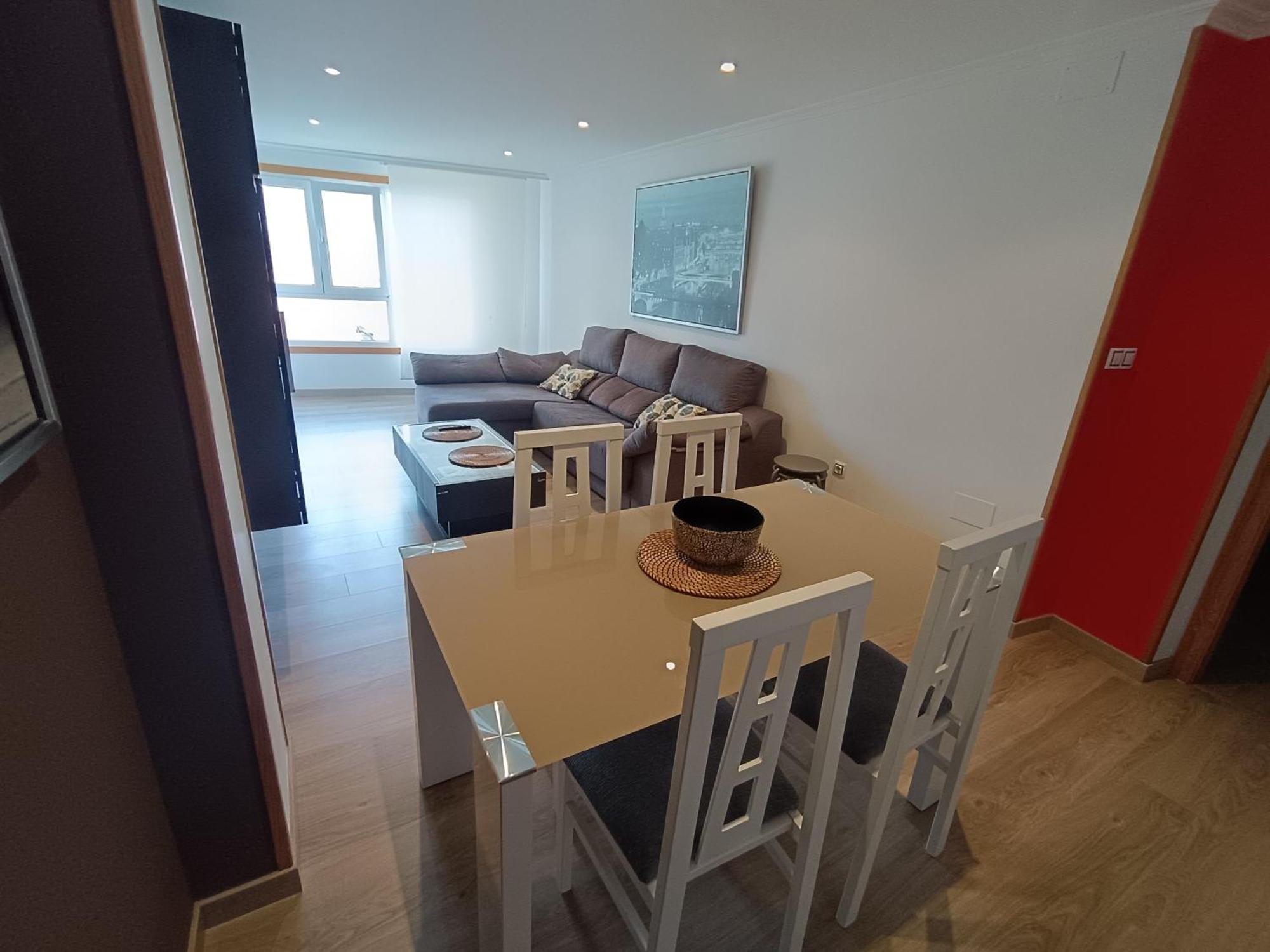 Burela-Ensenada-Playa Apartment Bagian luar foto